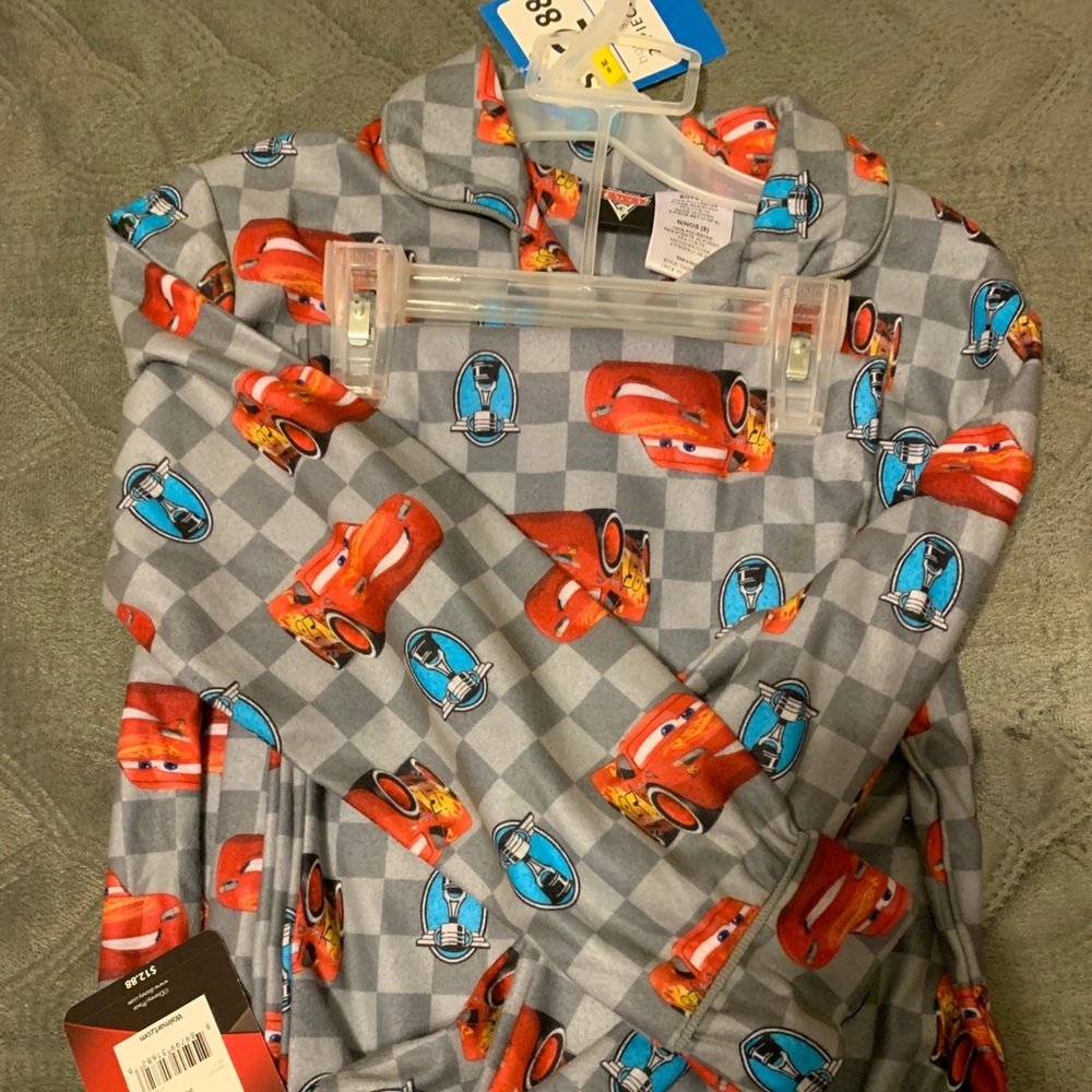 Cars boys polyester pajama set